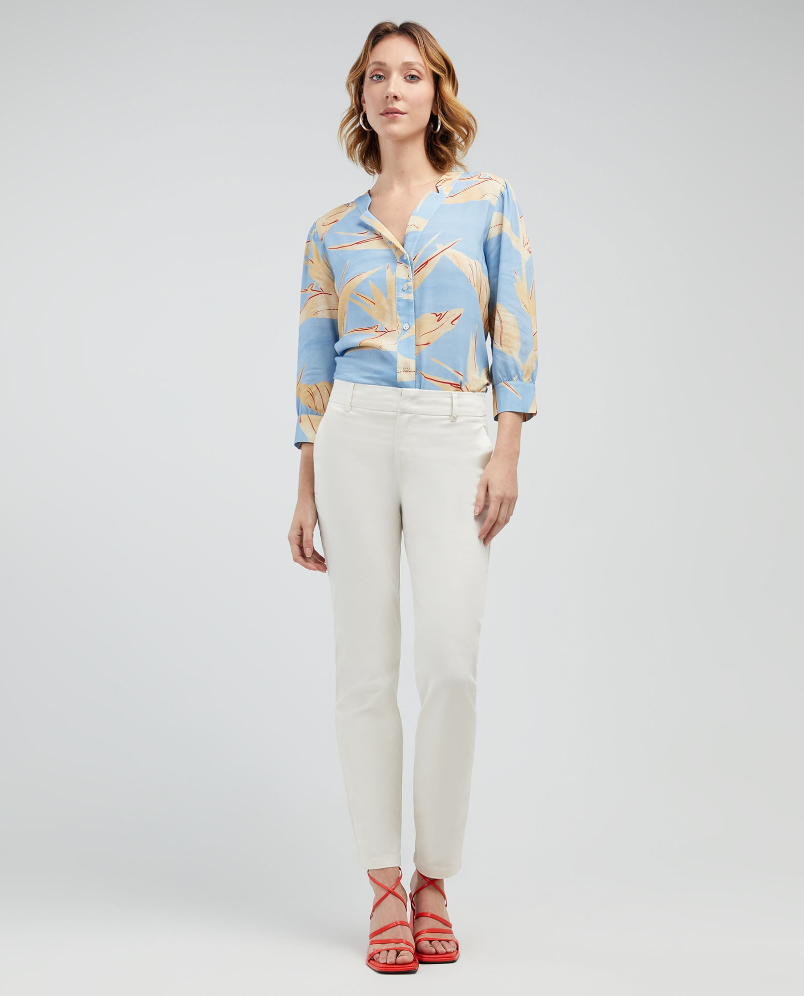 Pantalón bota recta para mujer