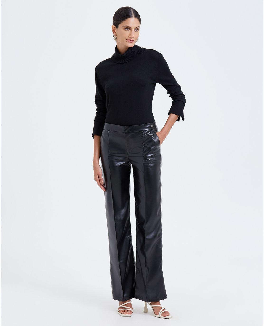 Pantalón bota amplia para mujer