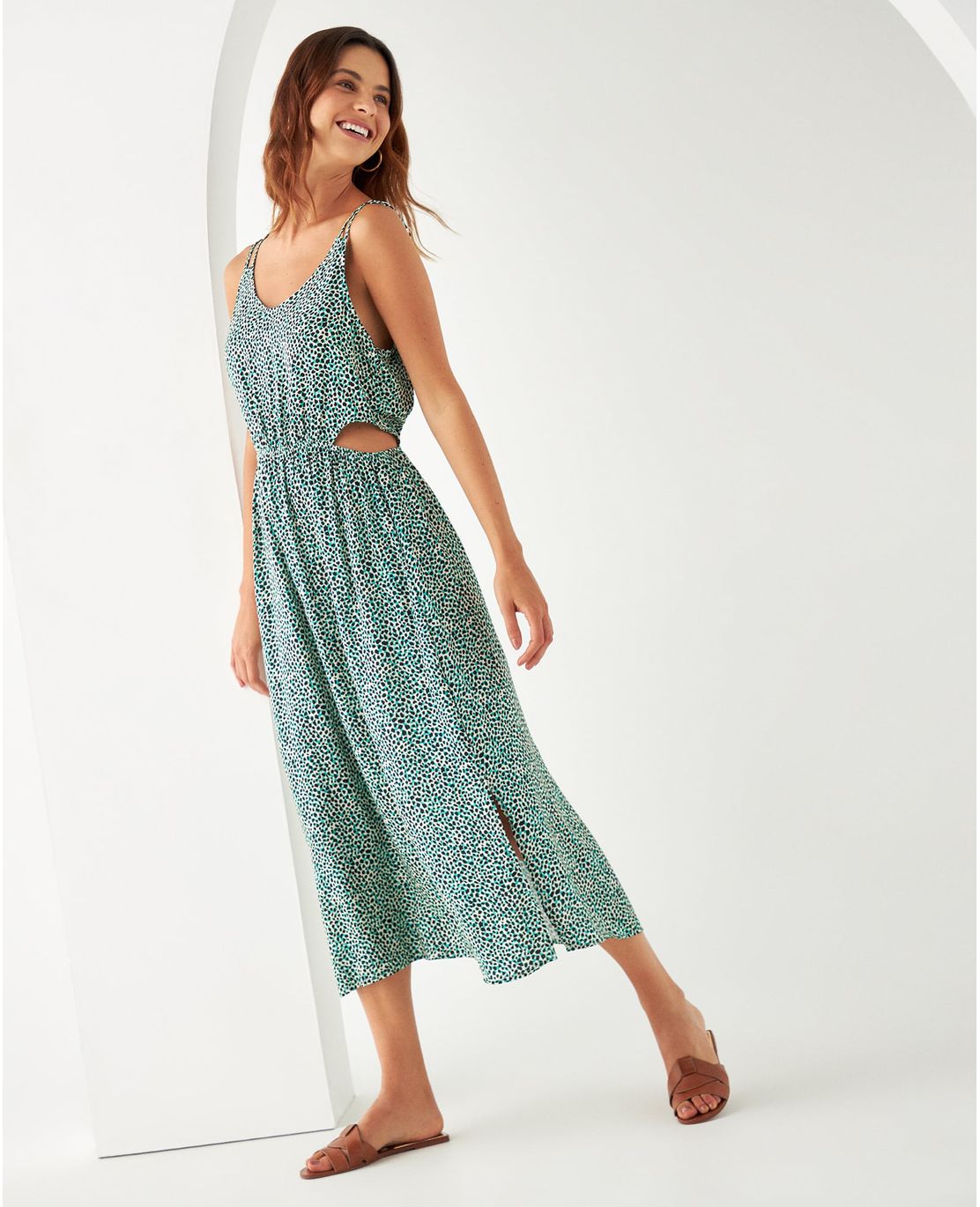 Vestido de tiras para mujer