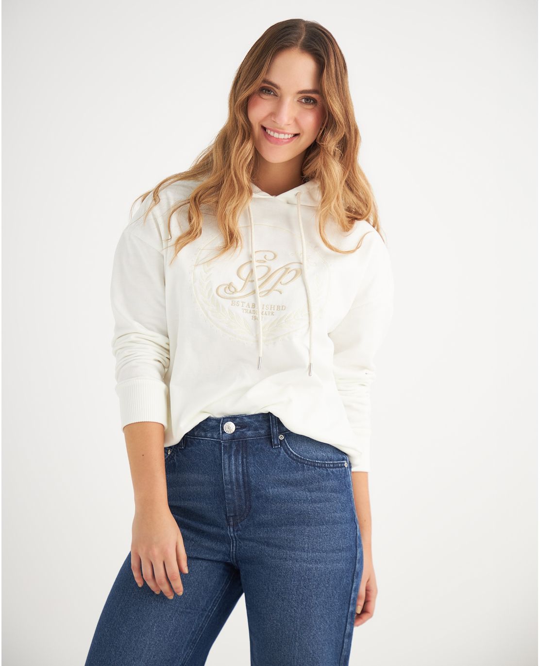 Buzo con capucha para mujer