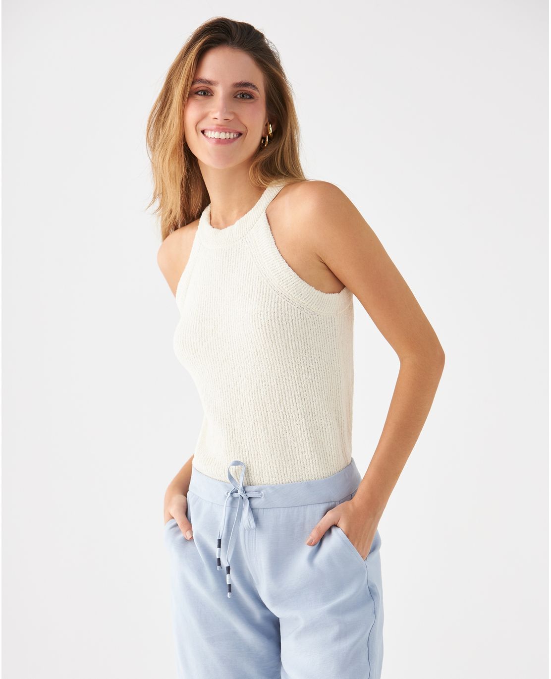 Camisa tejida para mujer