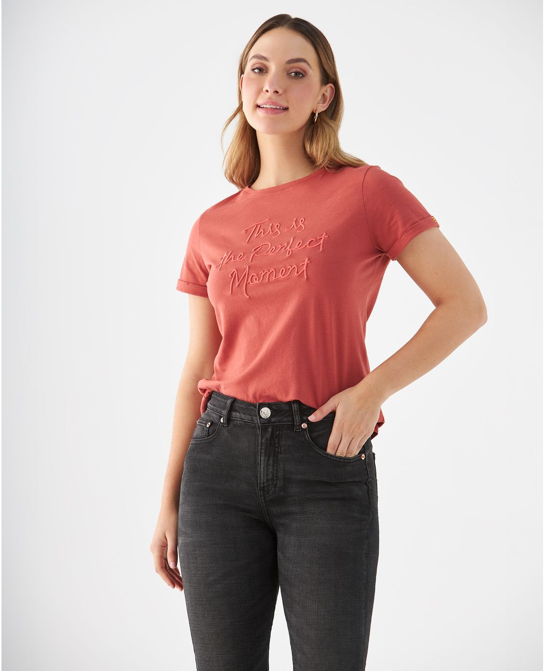 Camiseta básica para mujer