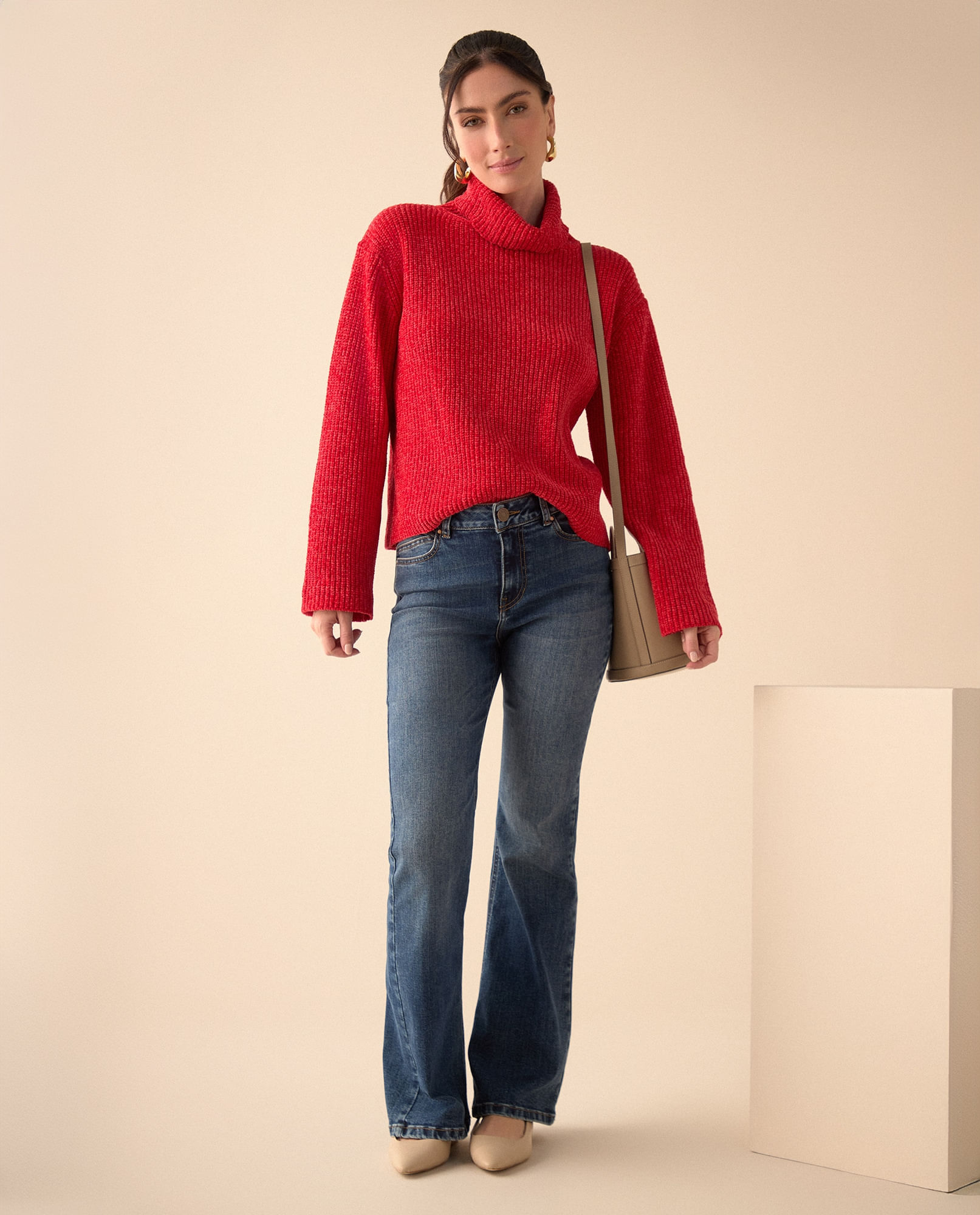 Jean Boot Cut fit para mujer