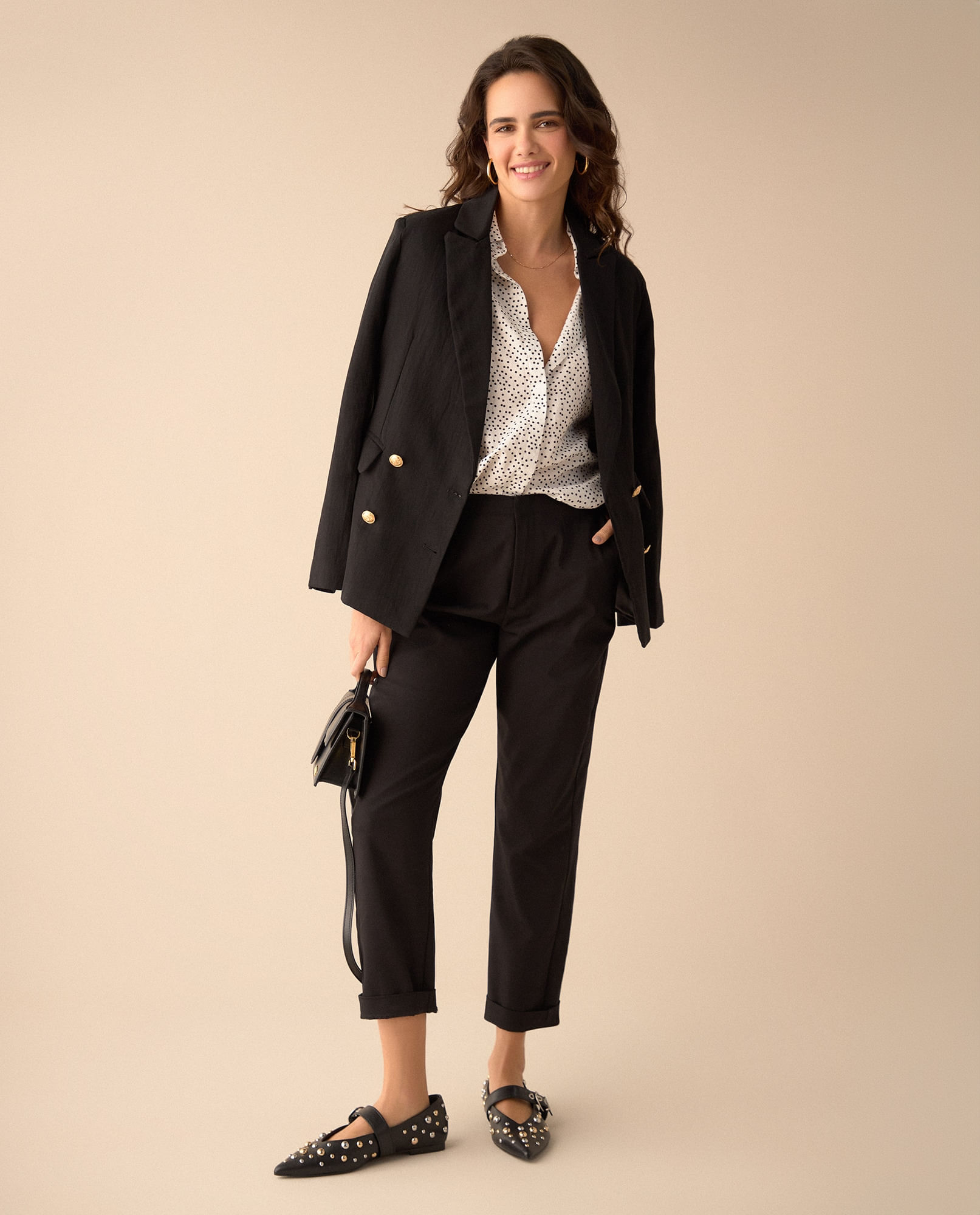 Pantalón bota recta para mujer
