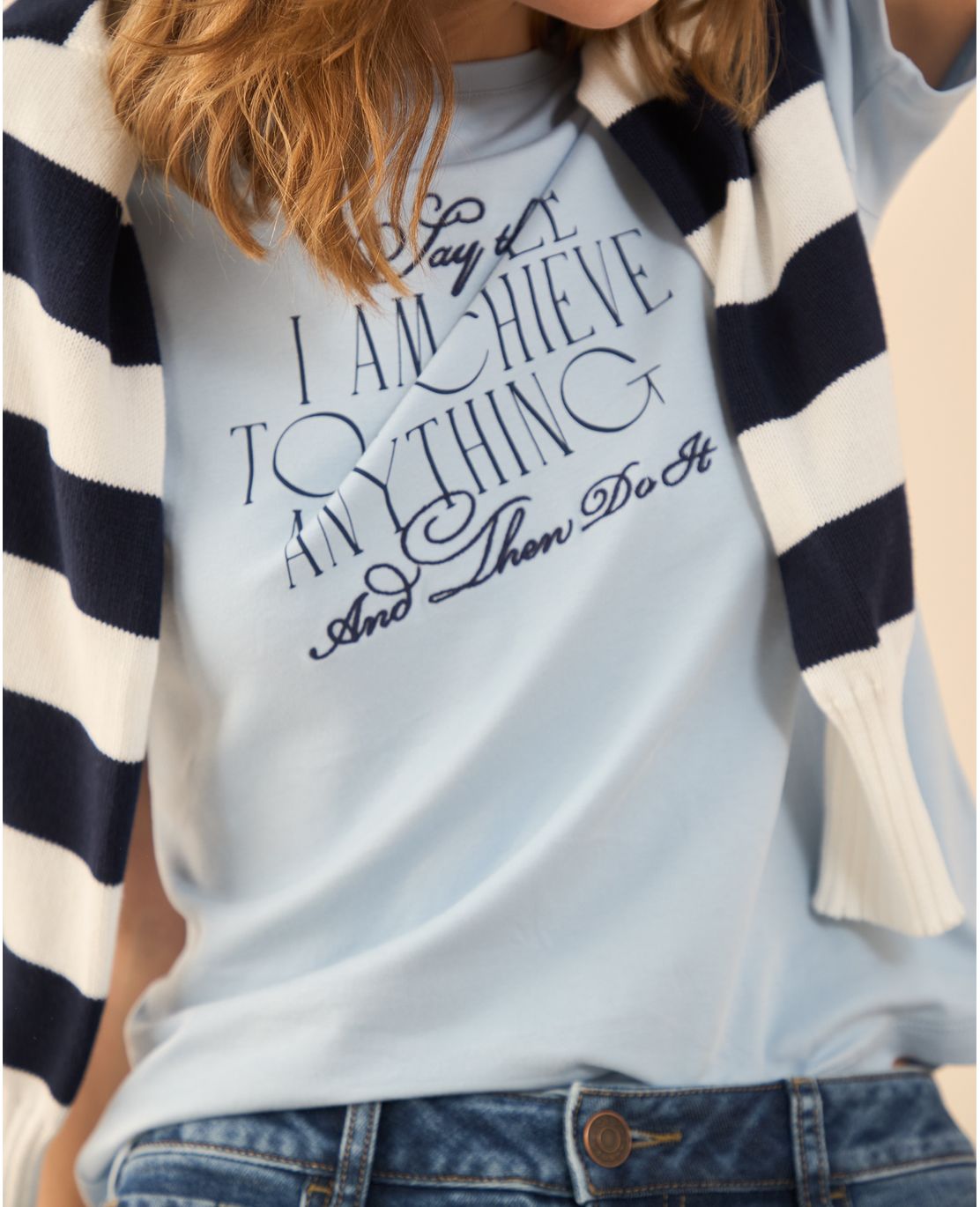 Camiseta básica manga corta para mujer