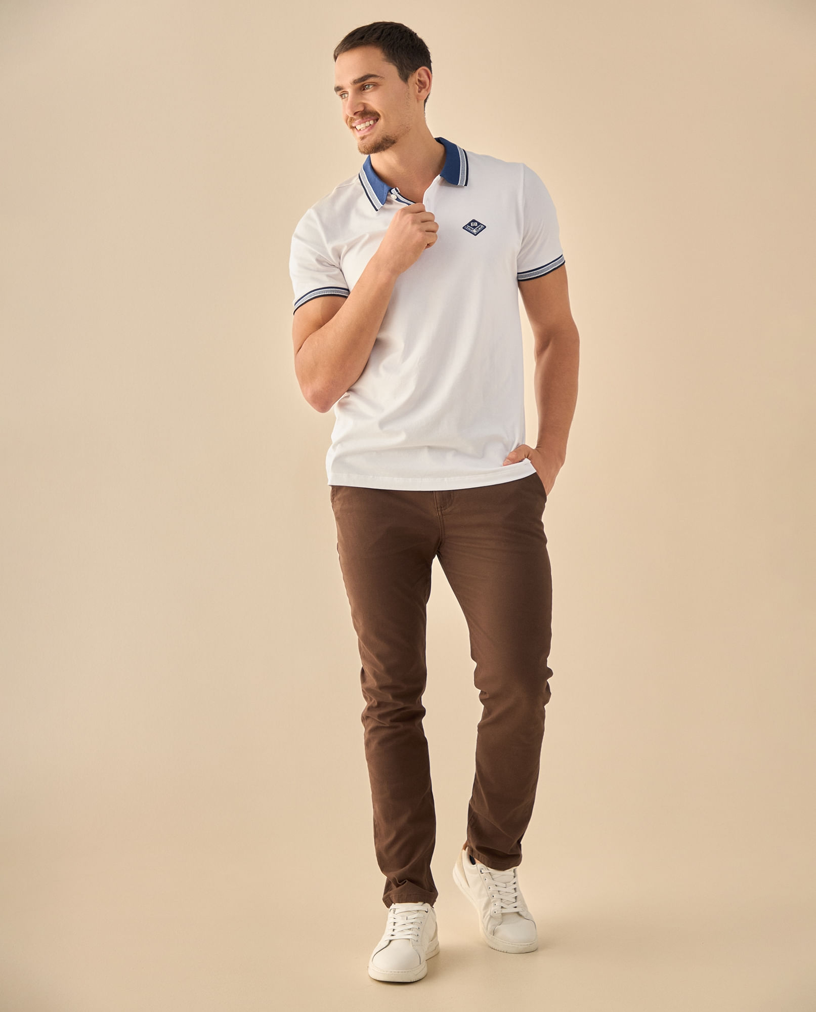 Pantalón con Cintura Elástica Interna