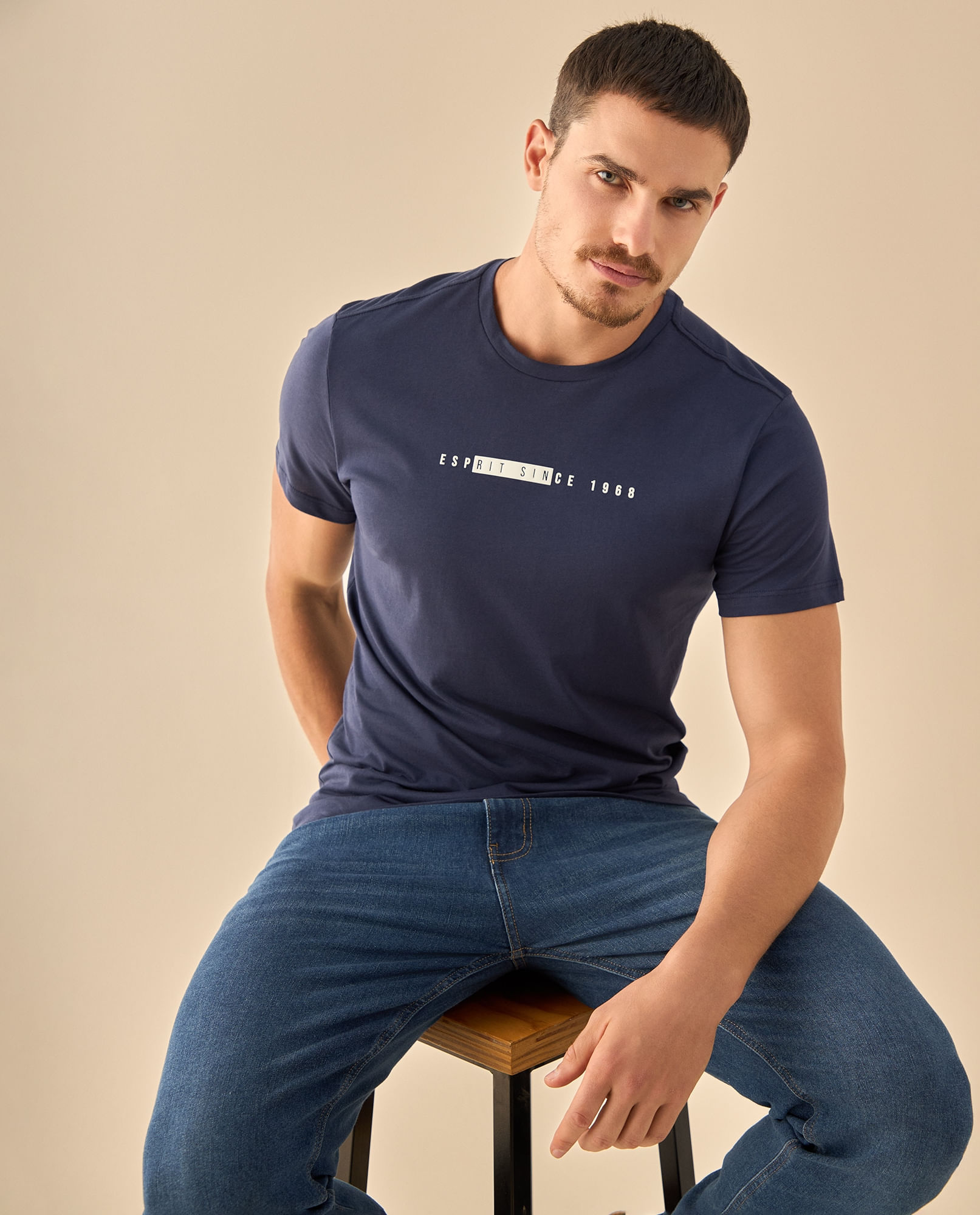 Camiseta con Logo Heritage