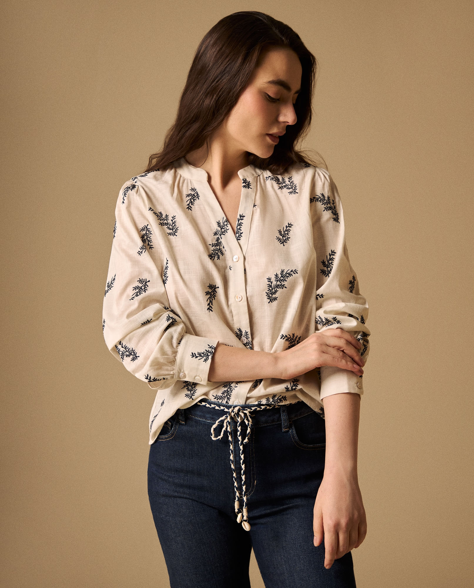 Camisa con Estampado
