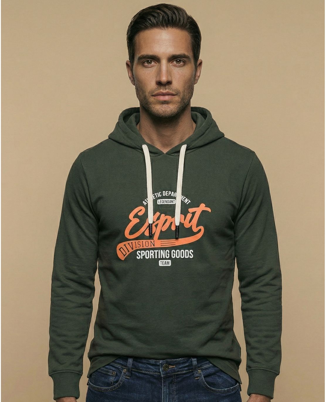 Buso con capucha fit relajado
