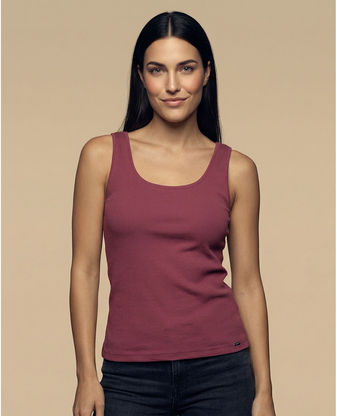 Camiseta manga sisa cuello redondo largo extendido