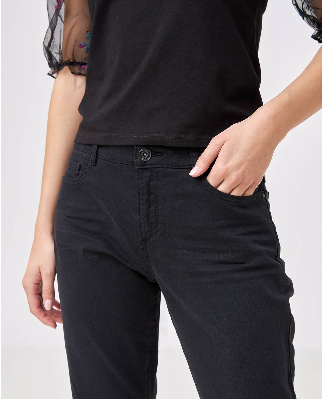 Pantalón tiro medio | Compra Online - esprit